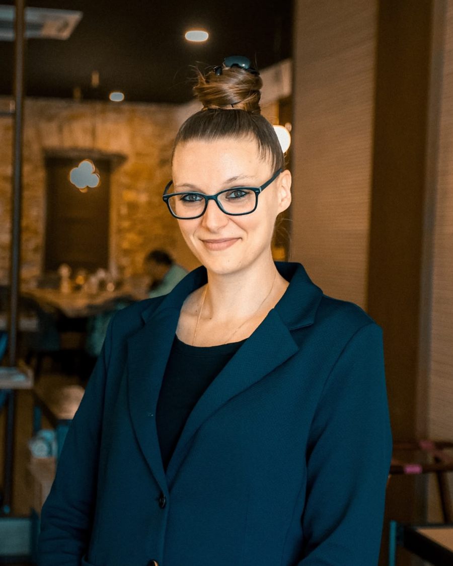Andrea, responsable de sala de El Terrat