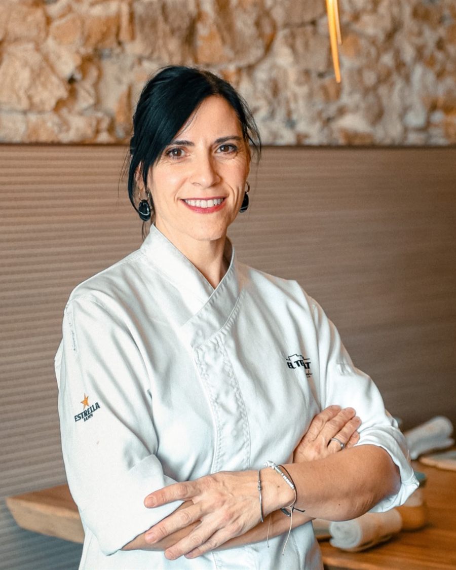 Sonia, del equipo de cocina de El Terrat
