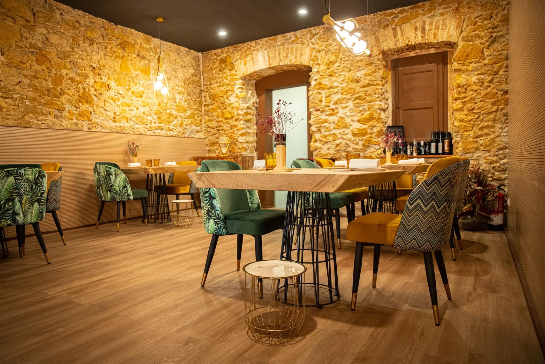 Un rincón de la sala de El Terrat